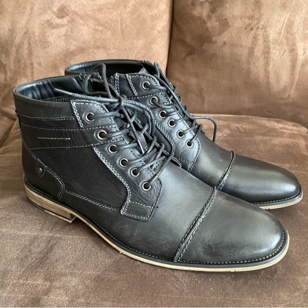 Steve Madden Mens Jotter Combat boot (Men’s size 10)